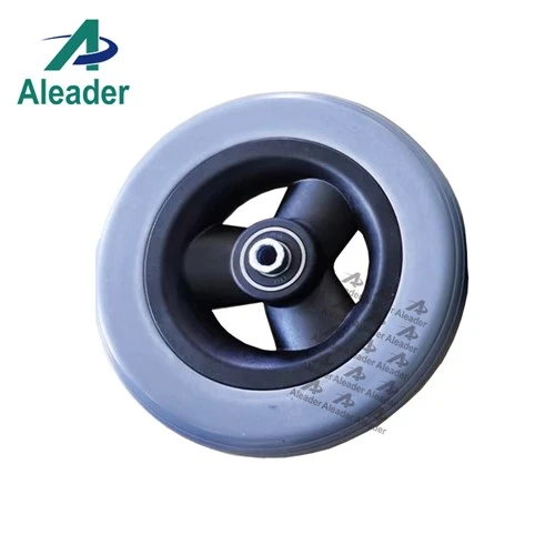 ล้อ PU Caster สำหรับรถเข็นวีลแชร์แบบแมนนวล